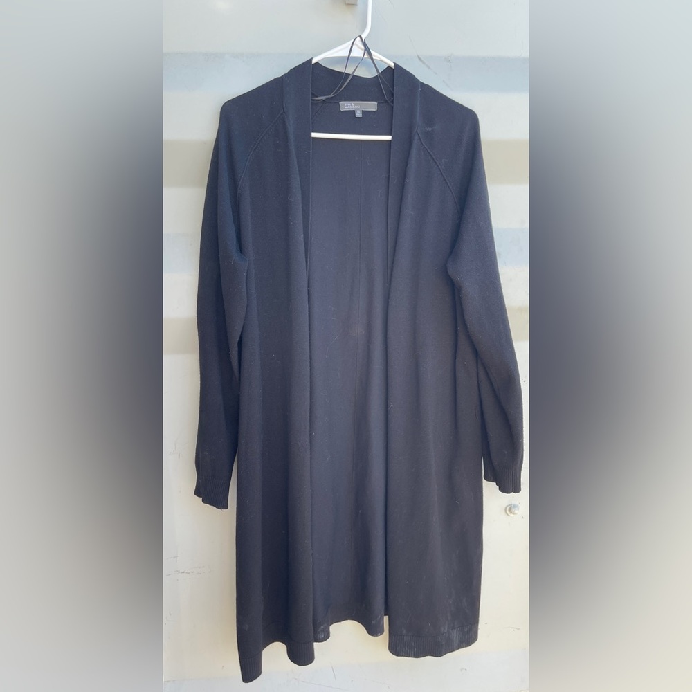 Nice Black long ~ Knit cardigan.
